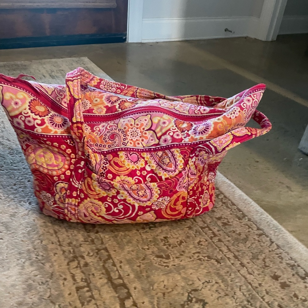 Vera Bradley over night bag